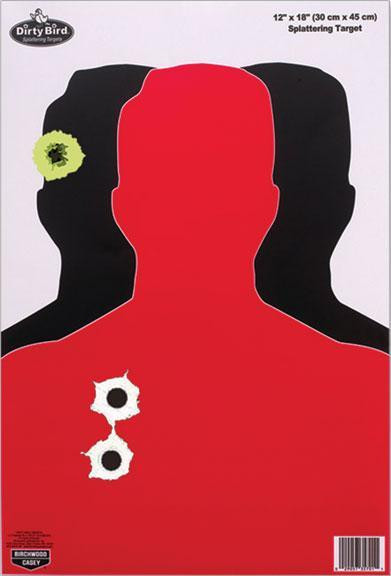 Birchwood Casey Dirty Bird Silhouette III Splattering Target - BC-35708