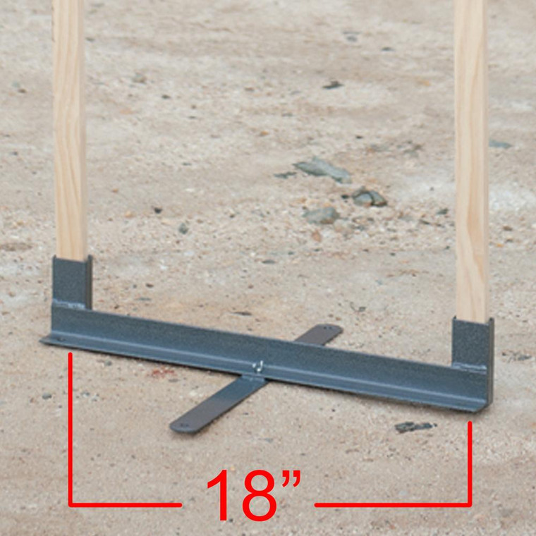 GPS Metal Folding Target Stand - 18" Wide - BC-1800MTS