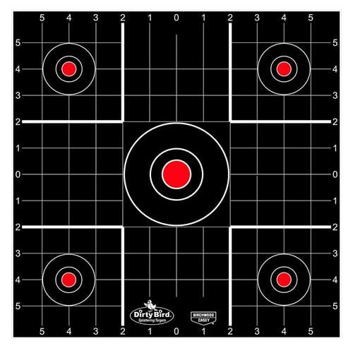 Birchwood Casey Dirty Bird 12" Sight-In Targets 100/ct - BC-35270