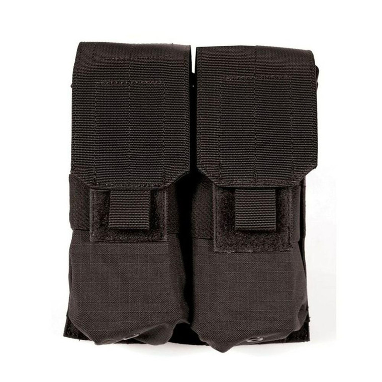 Blackhawk STRIKE M4 Double Mag Pouch Black Holds 4 - XO37CL03BK