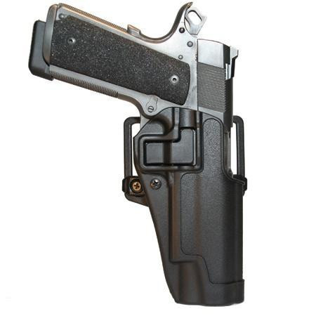 Blackhawk! SERPA CQC Concealment Holster Matte Finish Colt 1911 Commander & Clones Black Right Hand - 410542BK-R