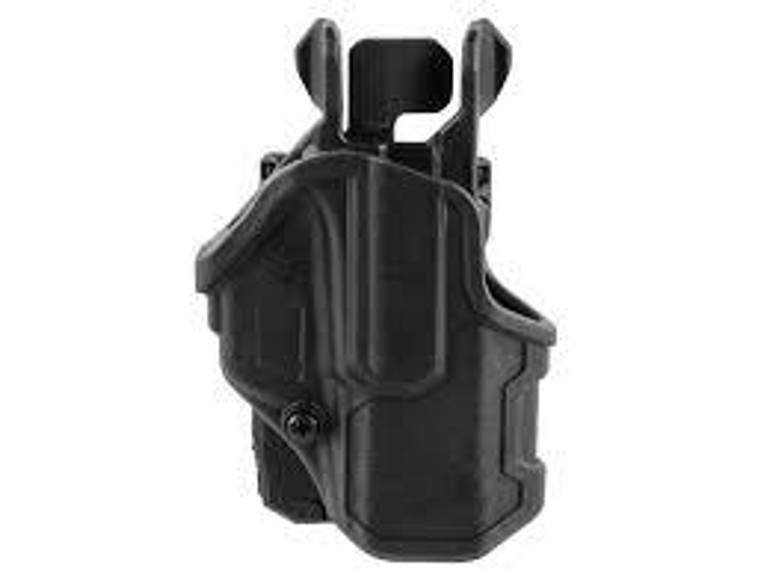 Blackhawk T-Series Level 2 Compact Holster for Glock 48/43x w/wo Rail Black RH - 410776BKR Blackhawk T-Series Level 2 Compact Holster for Glock 48/43x w/wo Rail Black RH - 410776BKR