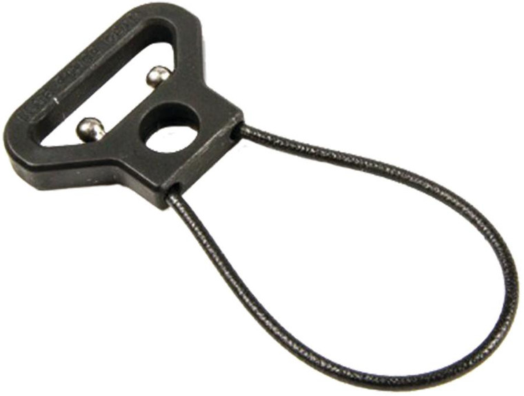 Blue Force Gear Molded Universal Wire Loop Sling Attachment Push Button 2.75" Black - UWL-PB-P-275-BK