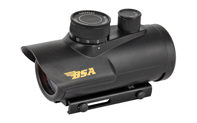 BSA Illuminated Red Dot Sight 1x30mm 5 MOA Red Dot - Black - RD30
