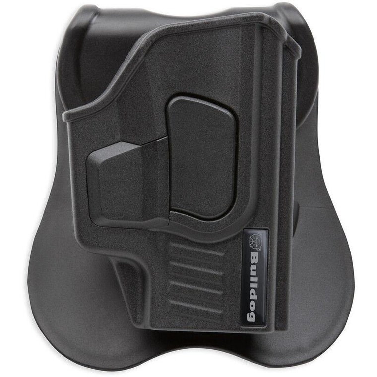 Bulldog Rapid Release Holster with Paddle for Ruger Max 9 Black RH - RR-RMAX9