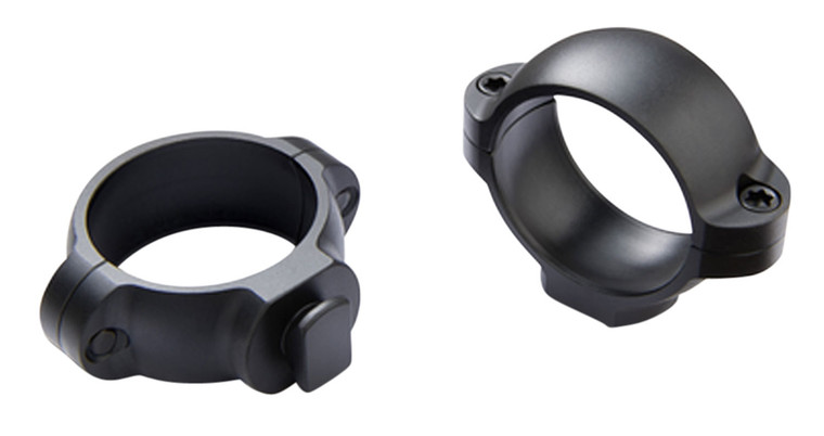 Burris Steel Signature Universal Rings Dovetail Front Windage Adjustable Rear 1" Medium Matte - 420501