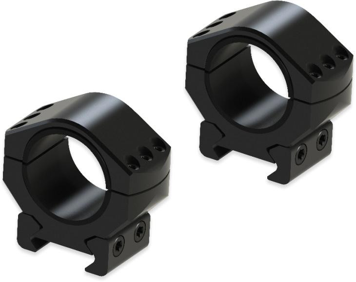 Burris Steel XTR Signature Scope Ring Set with Pos-Align Offset Inserts 1" 1.00" Height - Matte - 420231