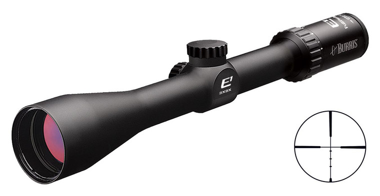 REFURBISHED Burris Fullfield E1 Rifle Scope - 3-9x40mm 1" SFP Ballistic Plex E1 Reticle - Matte Black - 200320-R