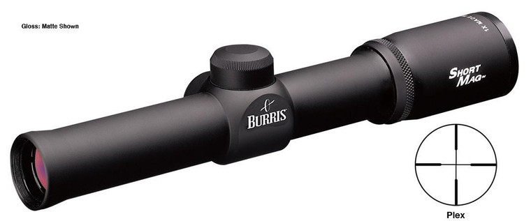 BLEMISHED Burris 4x20mm Burris Short Mag Scope Plex Reticle Gloss - 201310B