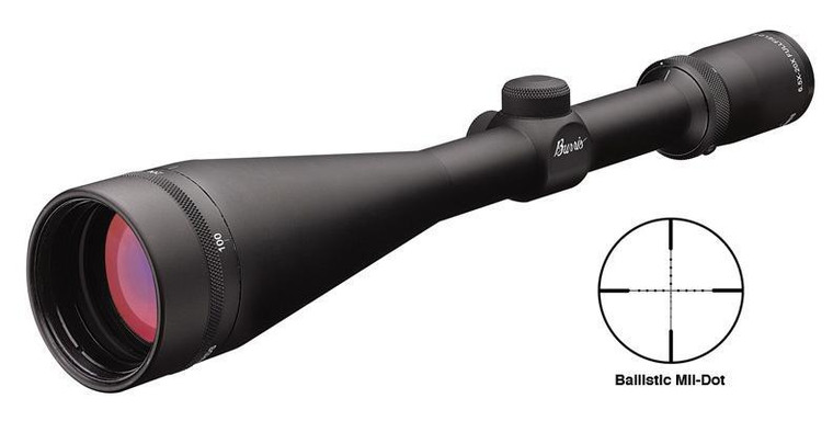 REFURBISHED Burris Fullfield II Rifle Scope - 6.5-20x50mm 1" RFP Ballistic Mil-Dot Matte - 200193R
