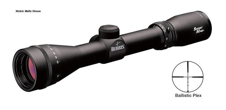 BLEMISHED Burris 4.5-14x32mm Short Mag Scope Ballistic Plex Reticle Nickel PA - 201342B