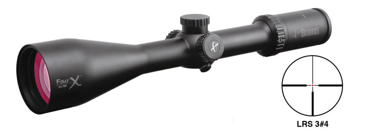 REFURBISHED Burris FourX Rifle Scope - 3-12x56mm Illuminated Mil-Dot Reticle Matte - 200780R
