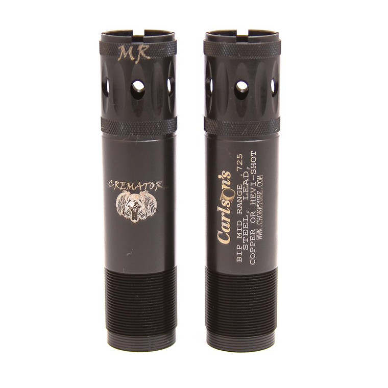 Carlson's Cremator Waterfowl Mid-Range Ported Choke Tube for 12 ga Browning Invector Plus .725 - 11525
