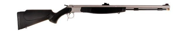 CVA Optima V2 SS Muzzleloader .50 Cal 26" Fluted Barrel with DuraSight Fiber Optic Sights Black - PR2020S