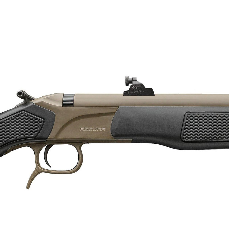 CVA  Accura LR-X Muzzleloader 50 cal 30" Threaded 3/4x24 Cerakote FDE/Nitride Black - PR3211NM