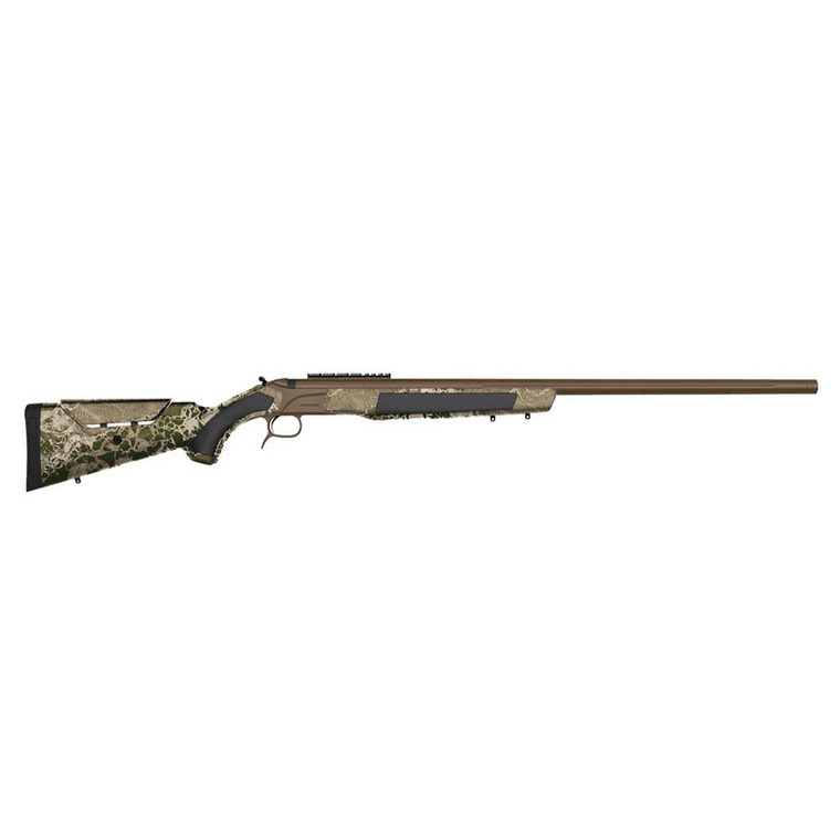 CVA ACCURA LR-X Muzzleloader .45 cal 1:22 Cerakote Patriot Brown/Nitride/Realtree Hillside 30" Threaded 3/4x20 - PR3206NM