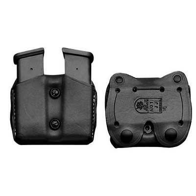DeSantis Double Magazine Pouch for Colt Gov't 45 Black Ambi - A01BJLLZ0