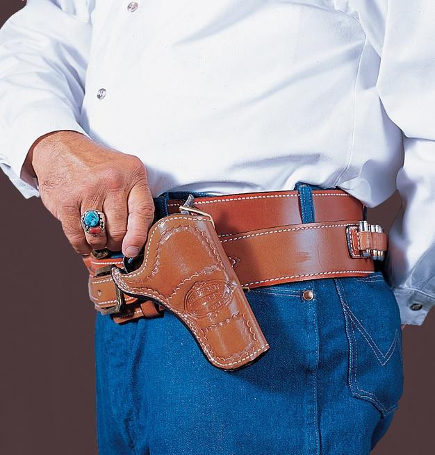 DeSantis Doc Holliday Cross Draw Holster for Colt SAA 4.75" Tan RH - 083TC54Z0