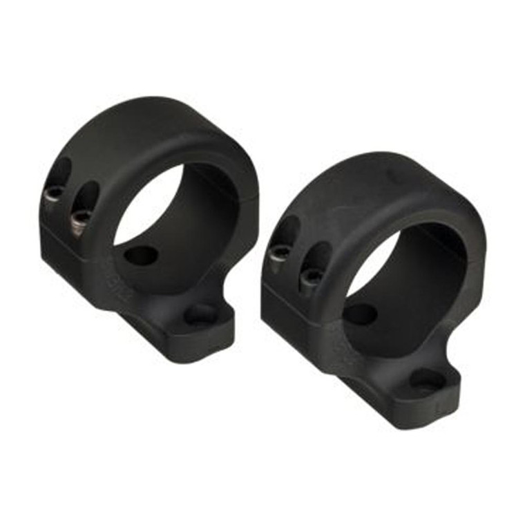 DNZ Game Reaper 2 Scope Rings Browning A-Bolt 3 / Savage All Round 1" Medium (4 screw) Black - BW1TM2