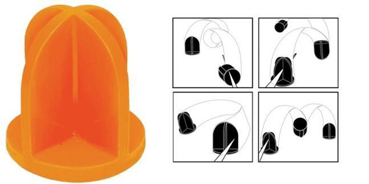 Do-All Outdoors Impact Seal Ground Bouncing Targets 5" Top Hat - BST4