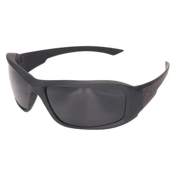 Edge Hamel Safety Glasses Black with Black G15 Vapor Shield Lens Thin Temple Frame - XH61-G15-TT