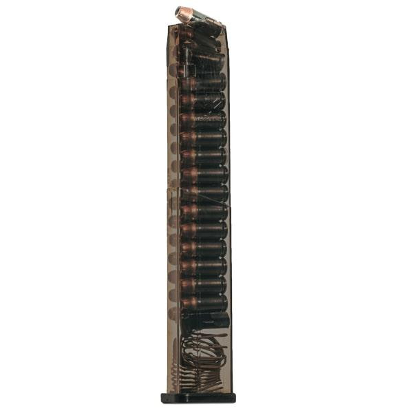 Elite Tactical Systems Carbon Smoke Handgun Magazine for Glock 21 .45 Mag 30/rd - SMK-GLK-21-30