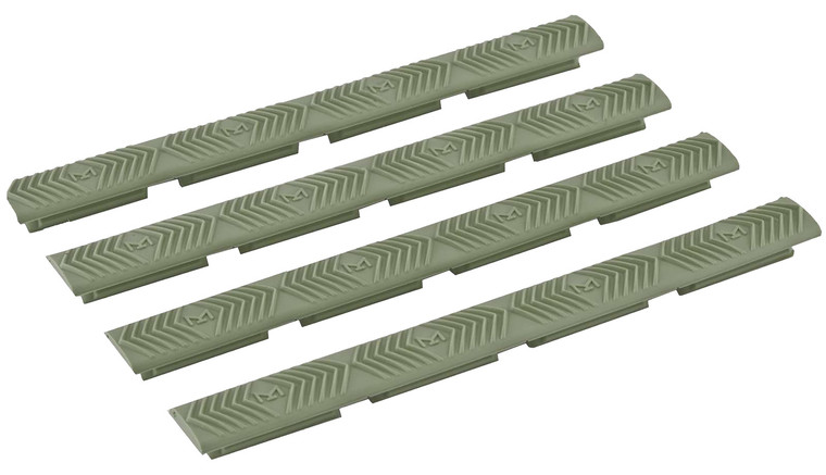 Ergo Modular Wedgelok Rail Covers OD Green 4/ct - 4332-4PK-OD