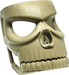 FAB DEFENSE DECORATIVE INSERT SKULL FDE FOR MOJO MAGWELL GRIP - fx-mojo-havt