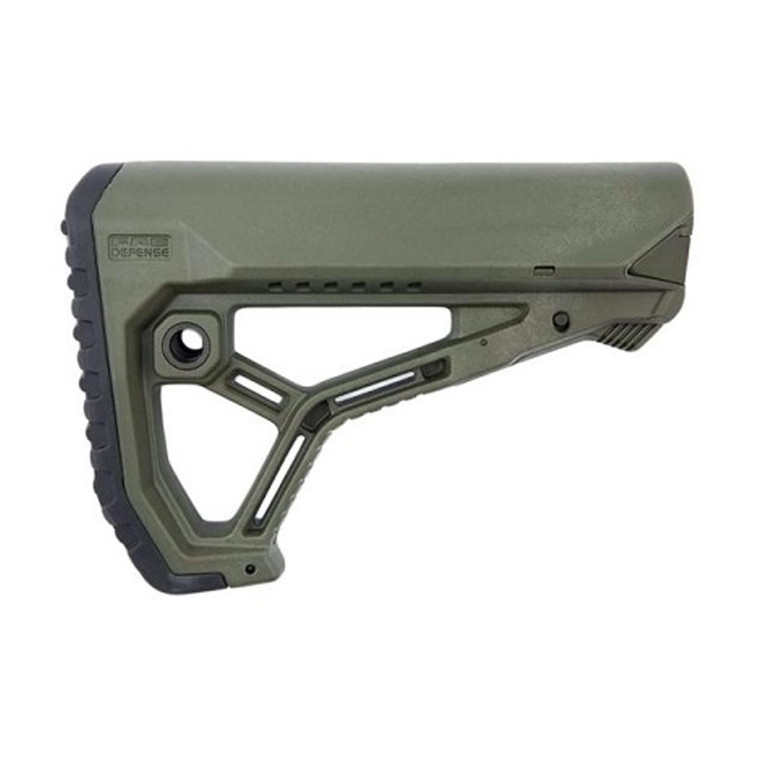 Fab Defense GL-CORE AR15/M4 Buttstock for Mil-Spec and Commercial Tubes OD Green - FX-GLCOREG