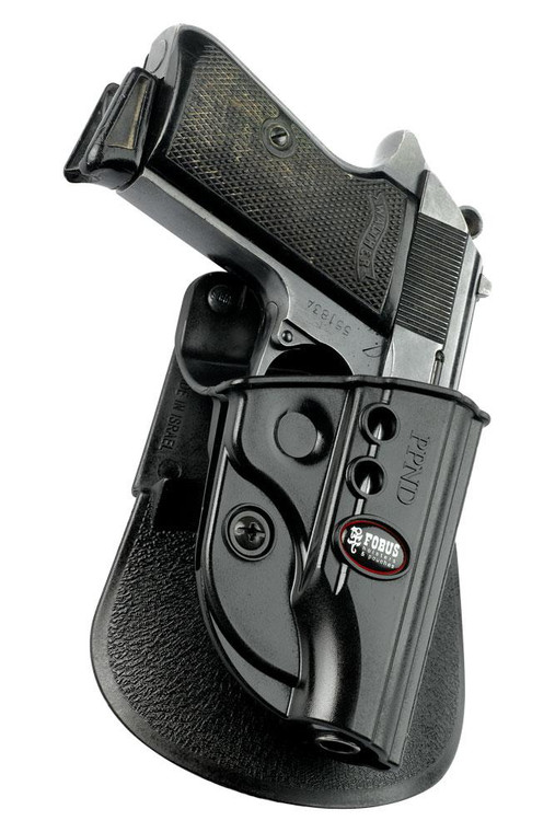 Fobus Standard Paddle Holster for Walther PPK Black Right Hand - PPKE2 Fobus Standard Paddle Holster for Walther PPK Black Right Hand - PPKE2