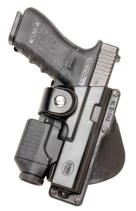Fobus for Glock 17/22/31 Tactical Roto Paddle Holster w/ Laser Light - GLT17RP