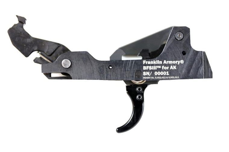 Franklin Armory BFSIII AK-C1 Binary Firing System for most AK platforms - Curved Trigger - 03-50000-BLK
