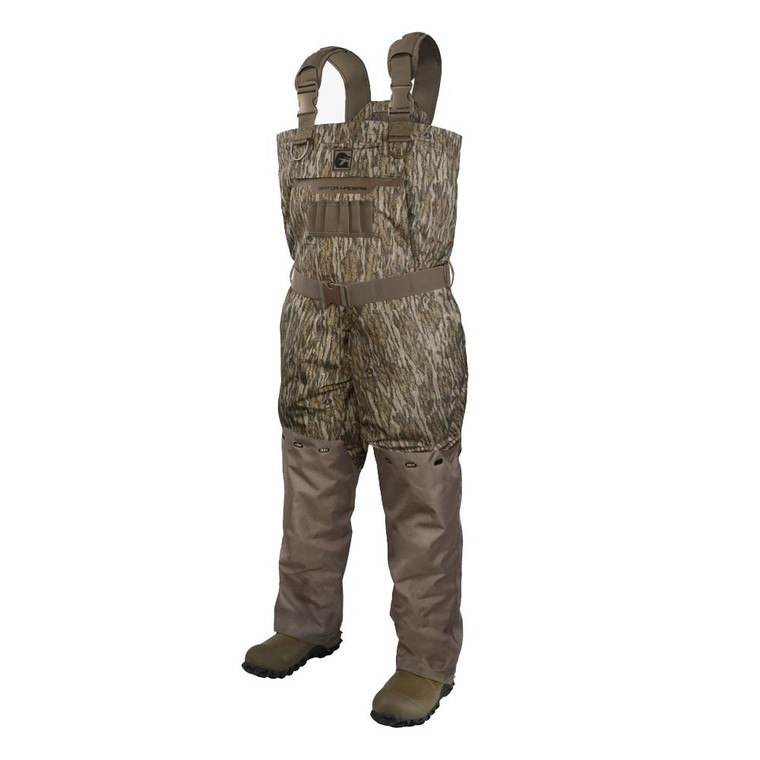 Gator Waders Shield Insulated Waders Mens Mossy Oak Bottomland Regular 8 - SSIMBLR8