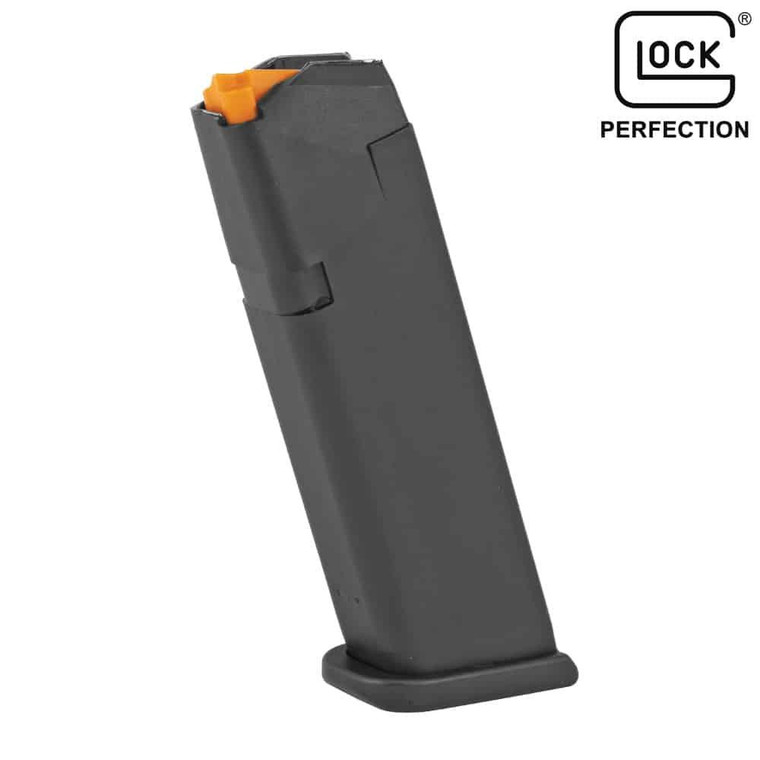 Glock G23 Handgun Magazine Gen5 .40 S&W 10/rd (Mag Floor Plate 01 Orange Follower) - 47810