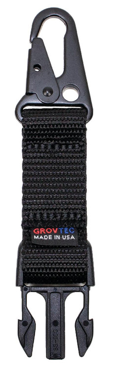 GrovTec Snap Hook Buckle Accessory Black - GTSL56
