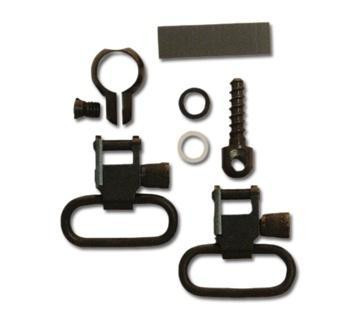 Grovtec One Piece Barrel Band Swivel Sets .645" to .660" Black - GTSW41
