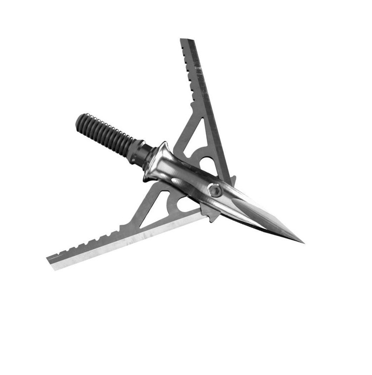 NAP Verdict 100 SS Mechanical Broadhead 100gr 2" Cutting Dia 400 FPS 3/pack - NAP-VERD100SS