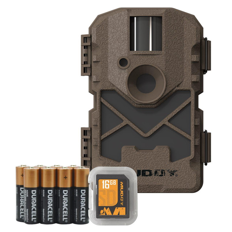 Muddy Pro Cam 20 Trail Camera Combo  / 20MP / 720 Video @30fps  / 8 Batteries & 16GB SD Card Included - MUD-MTC20VK