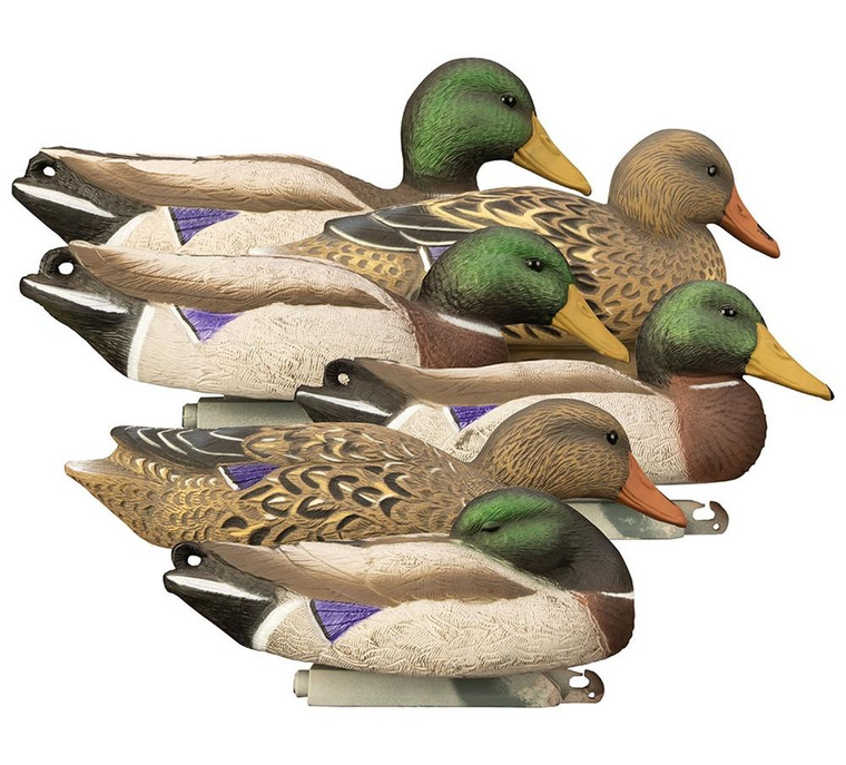 Higdon Outdoors Full Size Mallard Foam Filled 6pk - 18024