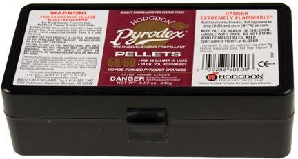 Hodgdon Pyrodex .50 cal 50 gr Pellets - 100/ct - P5050