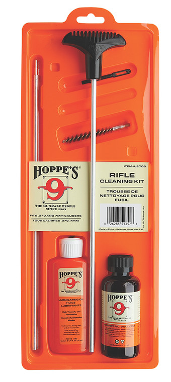 Hoppe's Cleaning Kit for Calibers .270 .280 7mm - U270B