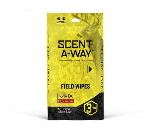 Hunters Specialties Scent-A-Way MAX Field Wipes 24/pk - HS-SAW-07795
