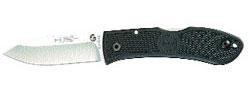 Ka-Bar Dozier Hunter Folding Knife 3" Drop Point Blade Black - 4062