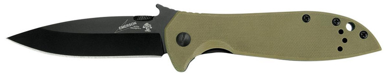 Kershaw Emerson CQC- 4K Knife / Wave Shaped Opening Feature - 6054BRNBLK