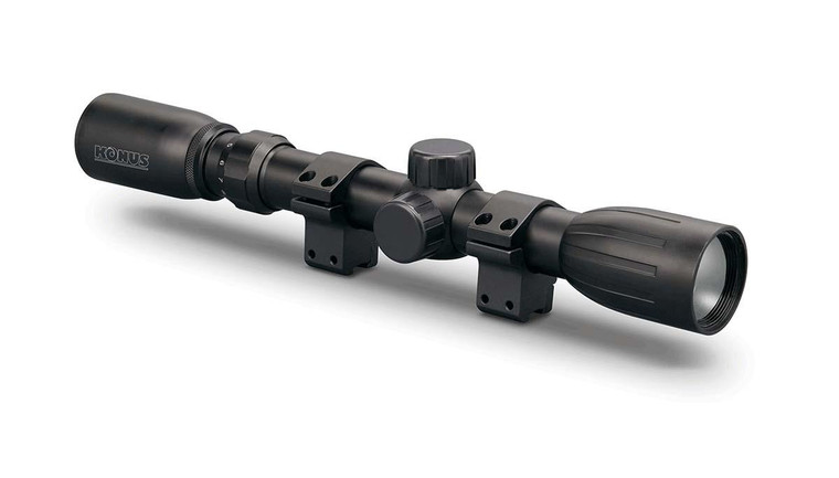 Konus KonusFire 3x-9x32mm Riflescope With .22 Dovetail Mount Rings - 7351