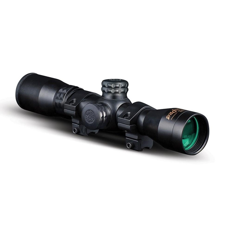 KonusPro 4x32mm Rifle Scope 30/30 Engraved Reticle Non Illuminated Matte Black - 7262