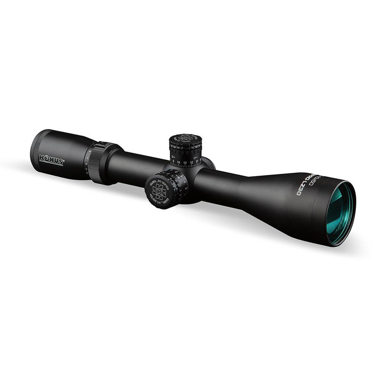 Konus Optics KonusPro LZ30 Rifle Scope - 50mm 2.5-10x50mm with engraved/Illum. 30/30 reticle - 7180