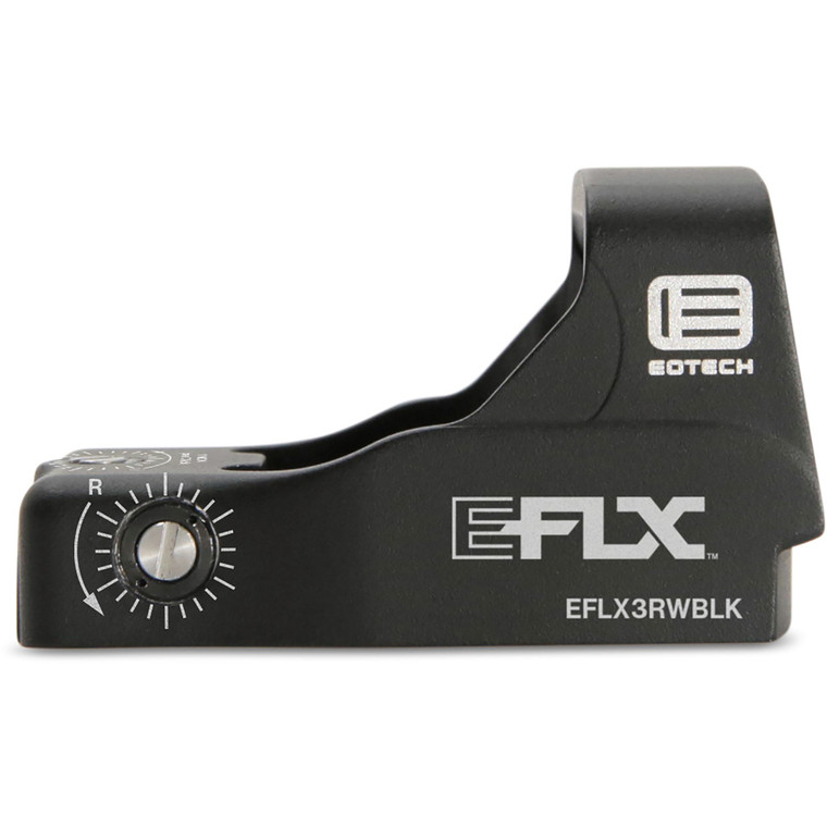 EOTech Mini Reflex Red Dot Sight 1x3 MOA Dot Black - EFLX3RWBLK