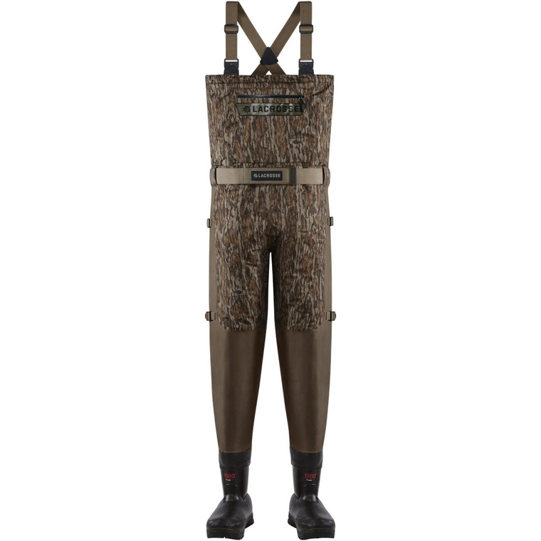 LaCrosse Alpha Swampfox Breathable Mossy Oak Bottomland 1000G Size 8 - 700087-08