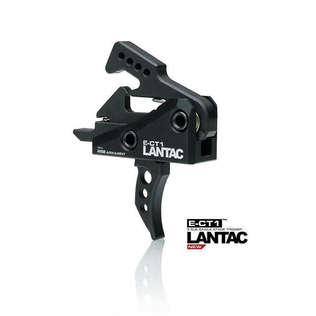 LANTAC E-CT1 3.5LB SINGLE STAGE CURVED TRIGGER - 01-LP-ECT1C